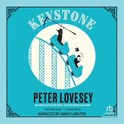 Keystone – omslag til lydbogen af Peter Lovesey