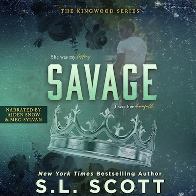Savage – omslag til lydbogen af S.L. Scott