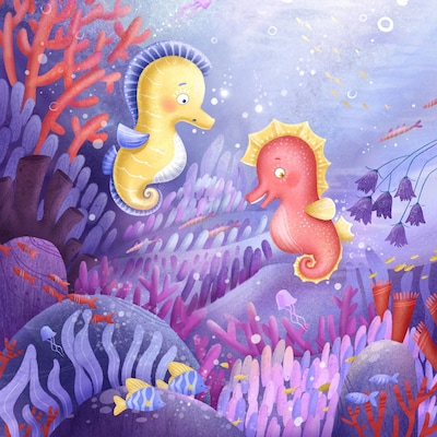 Sandy Seahorse learns to not say "no" all the time