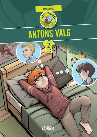 Antons valg – omslag til lydbogen af Nanna Kühle