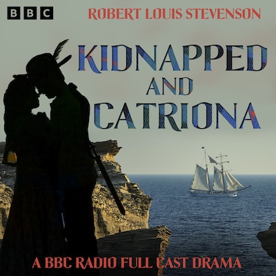 Kidnapped and Catriona – omslag til lydbogen af Robert Louis Stevenson