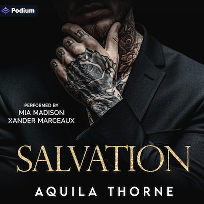 Salvation – omslag til lydbogen af Aquila Thorne
