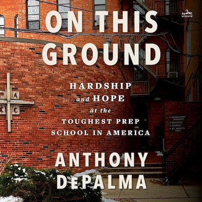 On This Ground – omslag til lydbogen af Anthony DePalma