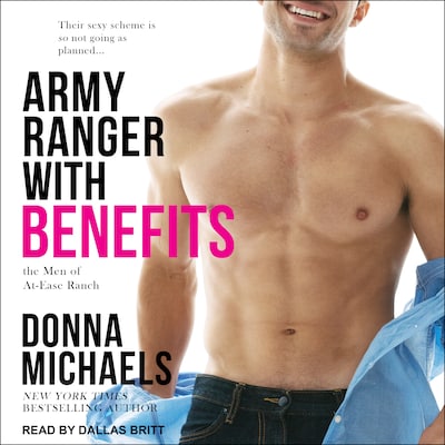 Army Ranger with Benefits – omslag til lydbogen af Donna Michaels