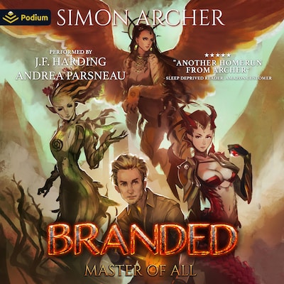 Branded – omslag til lydbogen af Simon Archer
