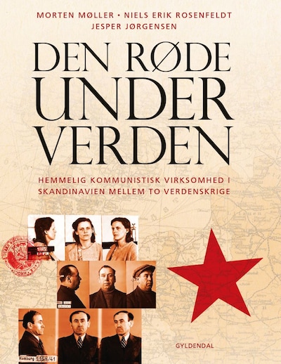 Den røde underverden – omslag til lydbogen af Morten Møller, Jesper Jørgensen, Niels Erik Rosenfeldt