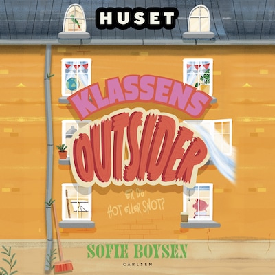 Huset - Klassens outsider – omslag til lydbogen af Sofie Boysen