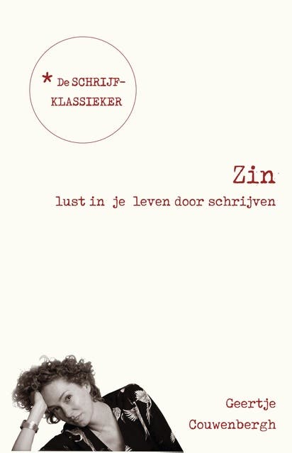 Zin: Lust in je leven door schrijven – omslag van het luisterboek van Geertje Couwenbergh