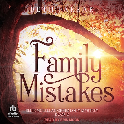 Family Mistakes – omslag til lydbogen af Beth Farrar