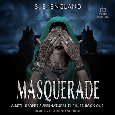 Masquerade – omslag til lydbogen af S. E. England