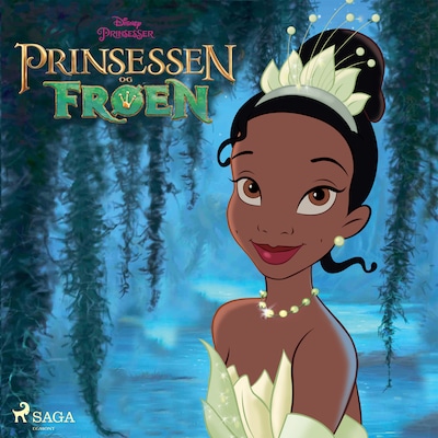 Prinsessen og frøen – omslag til lydbogen af Disney