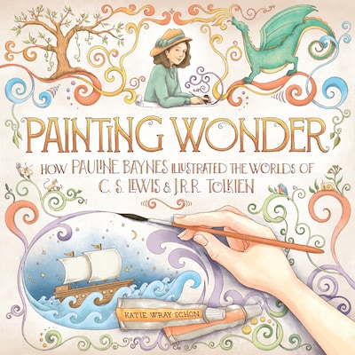 Painting Wonder – omslag til lydbogen af Katie Wray Schon