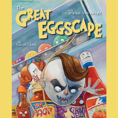 The Great Eggscape (Unabridged) – omslag til lydbogen af Susan Glass