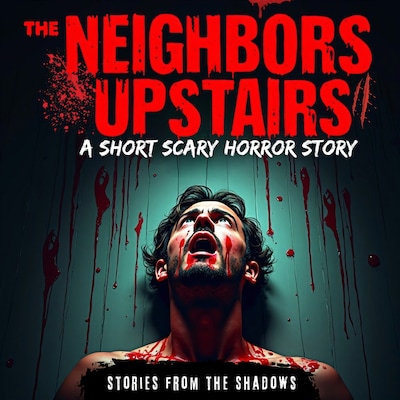 The Neighbors Upstairs. A Short Scary Horror Story – omslag til lydbogen af Stories From The Shadows