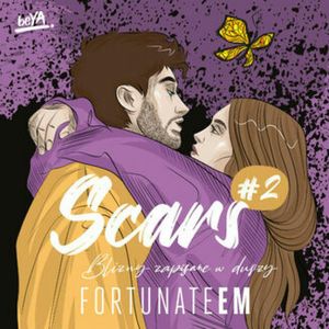 Scars #2. Blizny zapisane w duszy – okładka audiobooka, autor FortunateEm