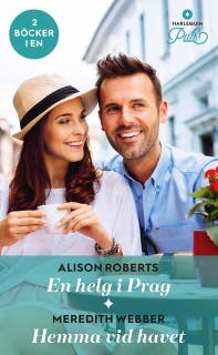 En helg i Prag / Hemma vid havet – omslag till ljudboken av Alison Roberts,Meredith Webber