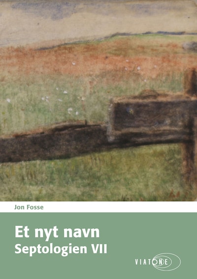 Et nyt navn – Septologien VII – omslag til lydbogen af Jon Fosse