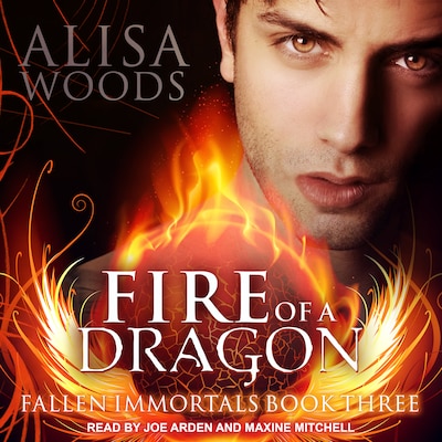 Fire of a Dragon – omslag til lydbogen af Alisa Woods