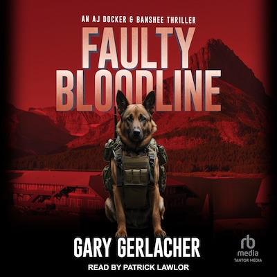Faulty Bloodline – omslag til lydbogen af Gary Gerlacher
