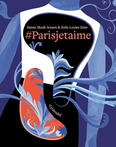 #Parisjetaime – omslag til lydbogen af Sanne Munk Jensen, Sofie Louise Dam