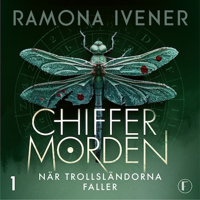 När trollsländorna faller – omslag till ljudboken av Ramona Ivener