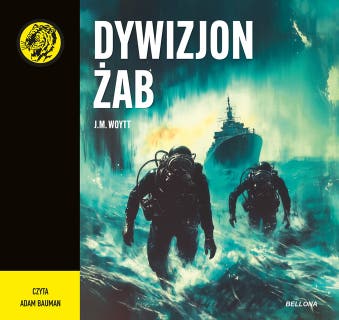 Dywizjon żab – okładka audiobooka, autor J.M. Woytt
