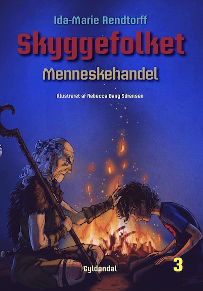 Skyggefolket 3 - Menneskehandel – omslag til lydbogen af Ida-Marie Rendtorff