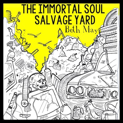 The Immortal Soul Salvage Yard – omslag van het luisterboek van Beth May