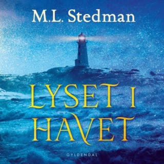Lyset i havet – omslag til lydbogen af M.L. Stedman