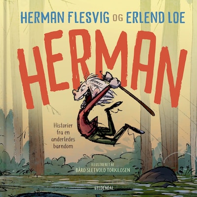Herman – omslag til lydbogen af Herman Flesvig, Erlend Loe