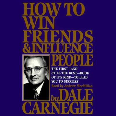 How To Win Friends And Influence People – omslag til lydbogen af Dale Carnegie