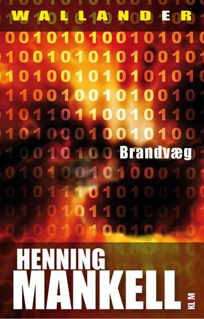 Brandvæg – omslag til lydbogen af Henning Mankell
