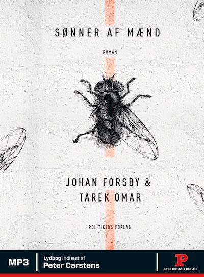 Sønner af mænd – omslag til lydbogen af Tarek Omar, Johan Forsby