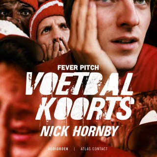 Voetbalkoorts – omslag van het luisterboek van Nick Hornby