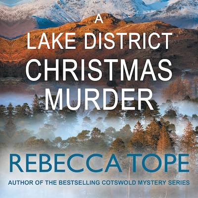 A Lake District Christmas Murder – omslag til lydbogen af Rebecca Tope
