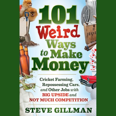 101 Weird Ways to Make Money – omslag til lydbogen af Steve Gillman
