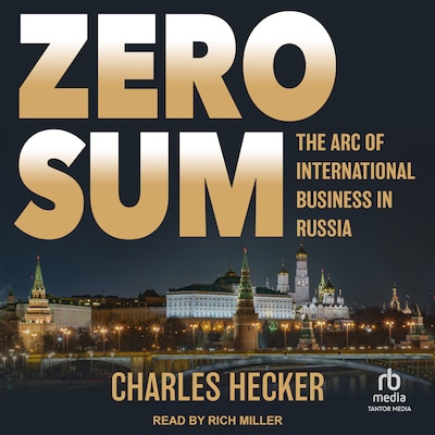 Zero Sum – omslag til lydbogen af Charles Hecker