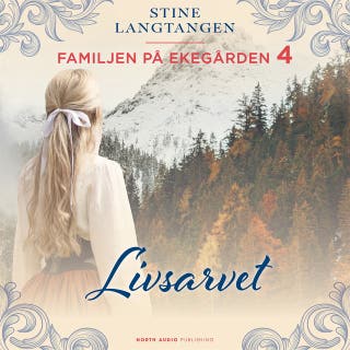 Livsarvet – omslag till ljudboken av Stine Langtangen