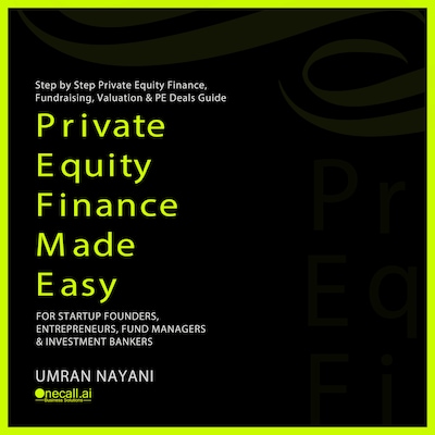Private Equity Finance Made Easy – omslag til lydbogen af Umran Nayani
