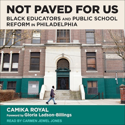 Not Paved for Us – omslag til lydbogen af Camika Royal