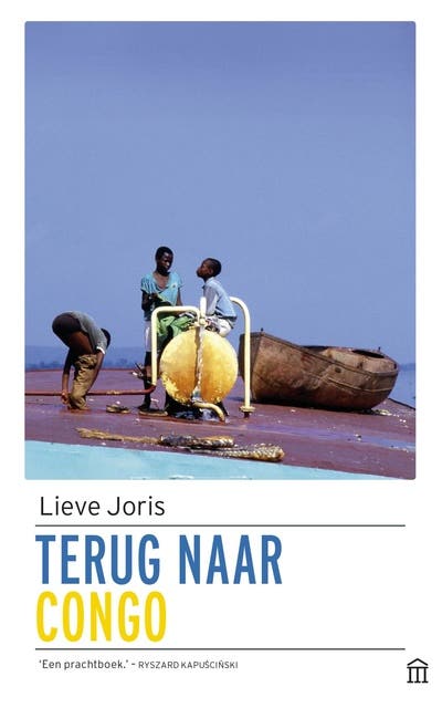 Terug naar Congo – omslag van het luisterboek van Lieve Joris