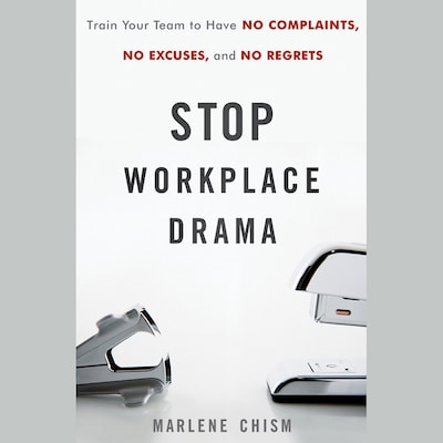 Stop Workplace Drama – omslag til lydbogen af Marlene Chism