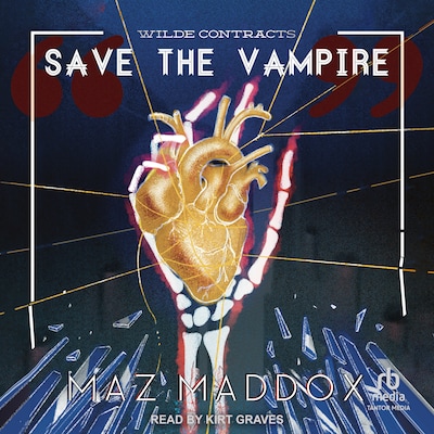 Save the Vampire – omslag til lydbogen af Maz Maddox