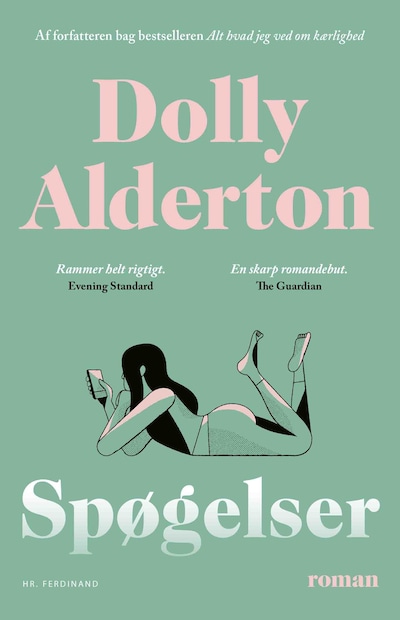 Spøgelser – omslag til lydbogen af Dolly Alderton