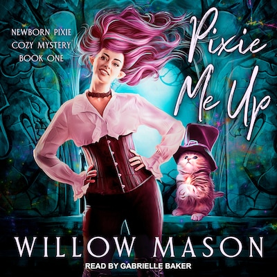 Pixie Me Up – omslag til lydbogen af Willow Mason