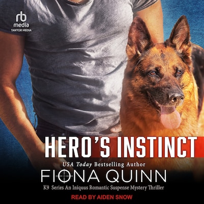 Hero's Instinct – omslag til lydbogen af Fiona Quinn