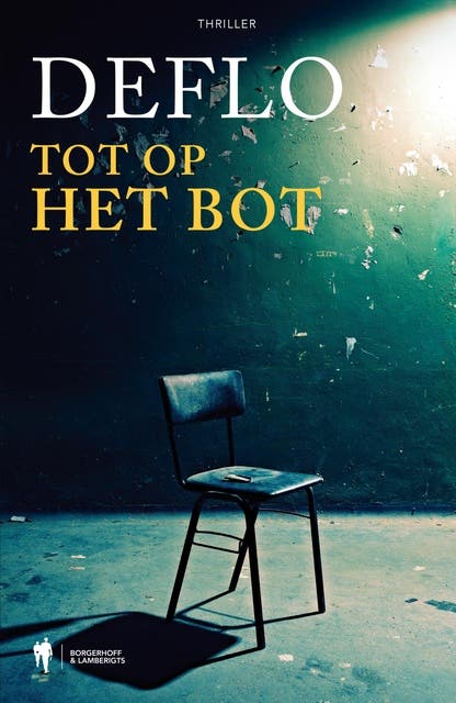 Tot op het bot – omslag van het luisterboek van Luc Deflo