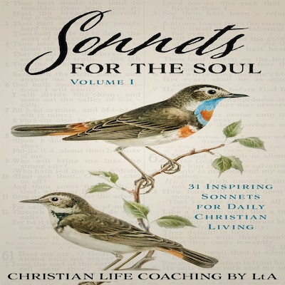 Sonnets For the Soul – omslag til lydbogen af Christian Life Coaching Lta