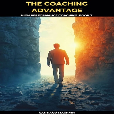 The Coaching Advantage – omslag til lydbogen af Santiago Machain