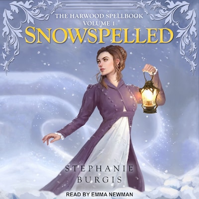 Snowspelled – omslag til lydbogen af Stephanie Burgis
